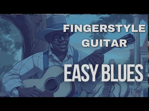 Easy Acoustic Blues Finger Picking Guitar Lesson | Delta Blues Robert Johnson Style