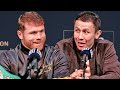 CANELO ALVAREZ VS GENNADY GOLOVKIN 3- FULL FINAL PRESS CONFERENCE & ANGRY FACE OFF