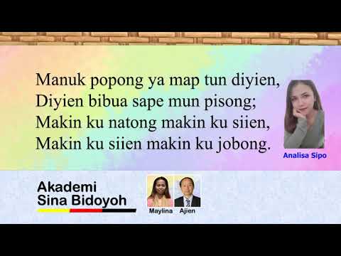 Sina Bidoyoh I Patun 0025 Popong - Analisa Sipo, Amy Disien, Ajien Nyigor