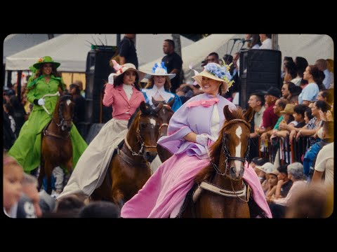 🐎🇨🇴 La belleza Ocañera en el Desfile de los Genitores #ocaña  #nortedesantander #colombia #caballos