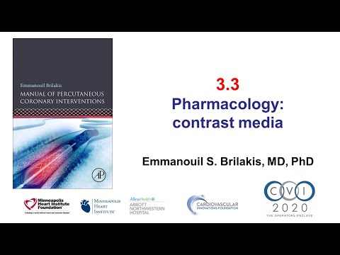 3.3 Manual of PCI - Pharmacology: contrast media