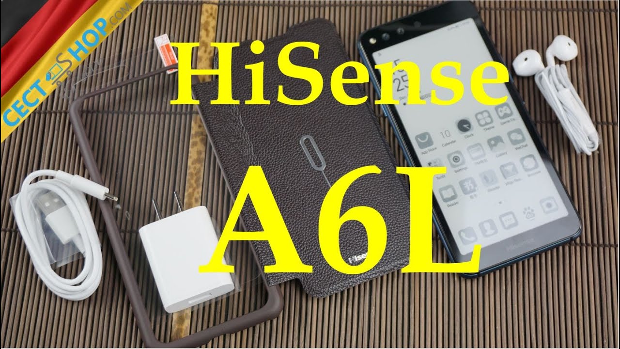 HiSense A6L Dual Display Smartphone | Unboxing & Hands-On [Deutsch] - YouTube