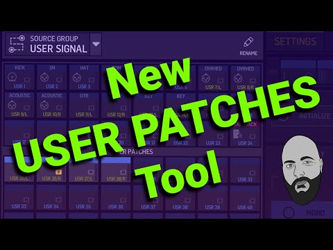 New USER PATCHES Tool - Quick WING Tips
