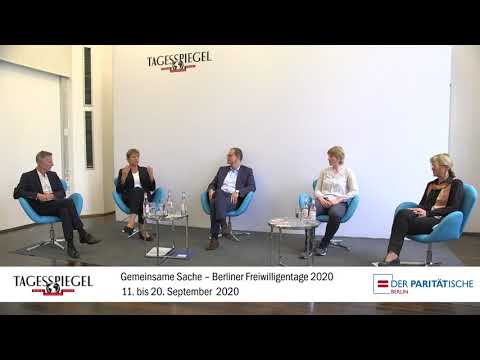 Gemeinsame Sache – Berliner Freiwilligentage | Elke Breitenbach und Gerd Nowakowski im Gespräch