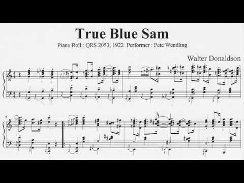 Walter Donaldson : True Blue Sam (1922)
