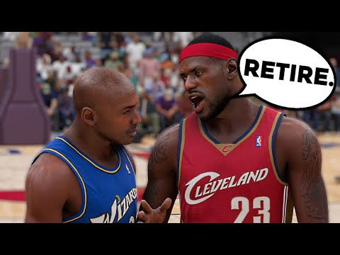Ending Jordan's CAREER... NBA 2K23 LeBron James Historic My Career Ep. 10