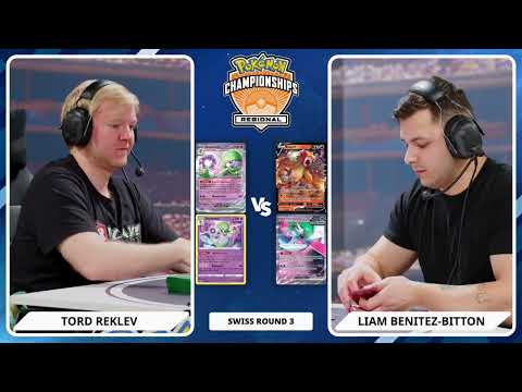 TCG Tord Reklev Vs Liam Benitez-Bitton - 2024 Pokémon Liverpool Regional Championships Swiss R3