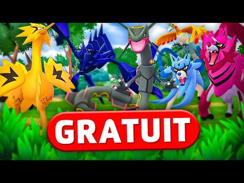 Des Légendaires GRATUITS dans la Nature ! Actu News Pokémon GO !