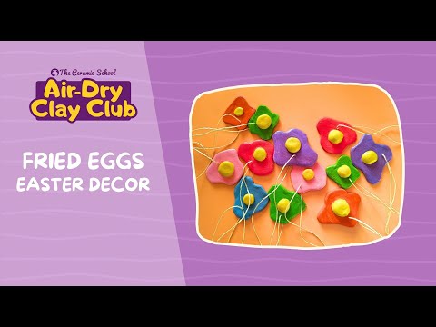 Fried Eggs Easter Decor
