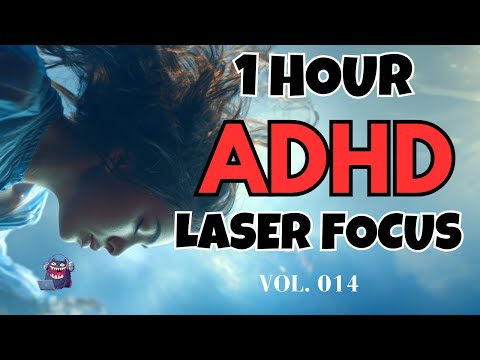 🔵 1-Hour ADHD Focus Music | Fast Hyperfocus Boost for Work, Study, Gym & Productivity – Vol. 014