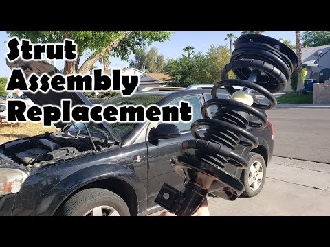 Front Strut Assembly Replacement Tutorial (Saturn Vue)