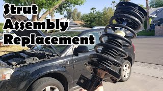 Front Strut Assembly Replacement Tutorial (Saturn Vue)