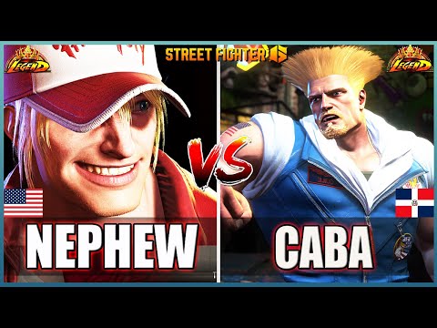 Street Fighter 6 🔥 Nephew (TERRY)  Vs  CABA (GUILE) 🔥Best Ranked Match🔥FightingGameWorldX