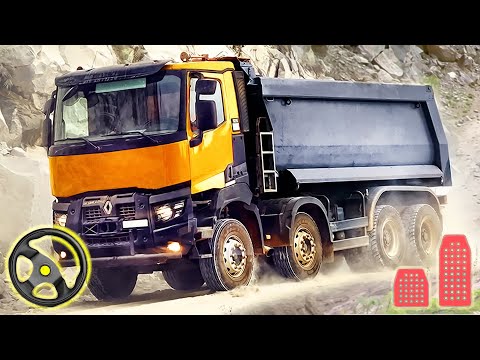 Real Cargo Truck Transport Driving Simulator - Offroad Dump Truck | Android Gameplay