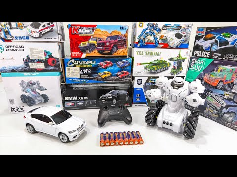 RC WAR! ⚡ BMW X6 M vs Combat Tank 🪖 Police Car & Robot Storm Battle 🤖