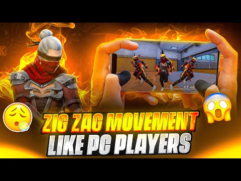 ZIG ZAG MOVEMENT LIKE PC PLAYERS 🖥️🥶 | RAISTAR ZIG ZAG MOVEMENT TUTORIAL | IRFAN H4X