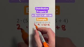 Distributive Property #Shorts #math #maths #mathematics