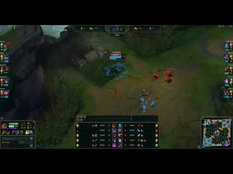 Renekton vs Gwen / first minuts