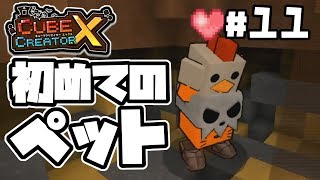 【switch】#11 -初めてのペット-【キューブクリエイターX/実況プレイ】