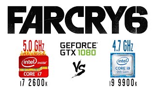 i7 2600k vs i9 9900k - GTX 1080 Far Cry 6 or 2600k bottleneck