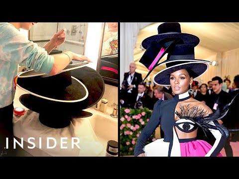 セレブに愛される帽子デザイナーがジャネル・モナエのメットガラの帽子を作った方法 (How This Celeb-Loved Hat Designer Created Janelle Monae's Met Gala Hat)