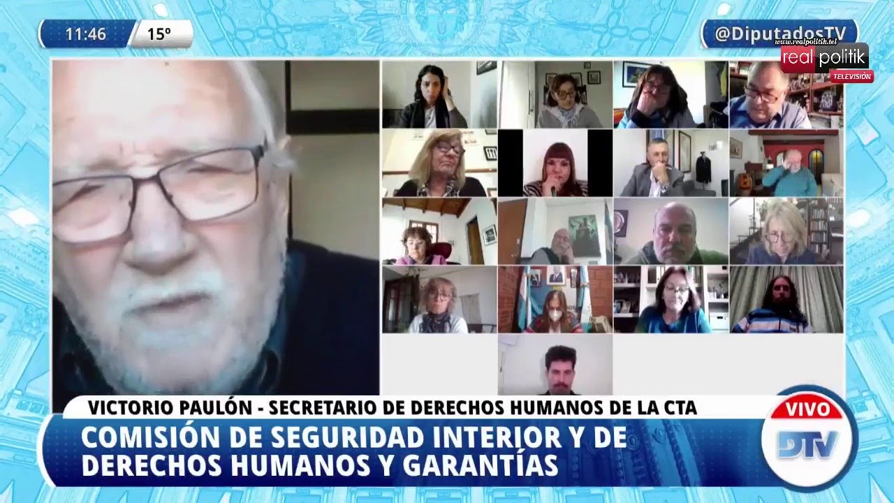 Diputados continúa debatiendo un proyecto para prevenir y erradicar la violencia institucional