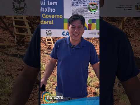 Mais uma obra que se inicia em Nova Maringá.
