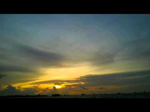 Sunset Timelapse from Malé. 26/08/2013