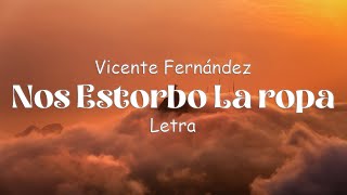 Vicente Fernández - Nos Estorbo La ropa - Letra