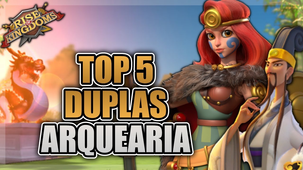 TOP 5 MELHORES COMBINAÇÕES DE ARQUEARIA NO CAMPO ABERTO [19/06/23] - RISE OF KINGDOMS