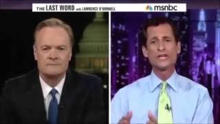 Lawrence O'Donnell and Anthony Weiner