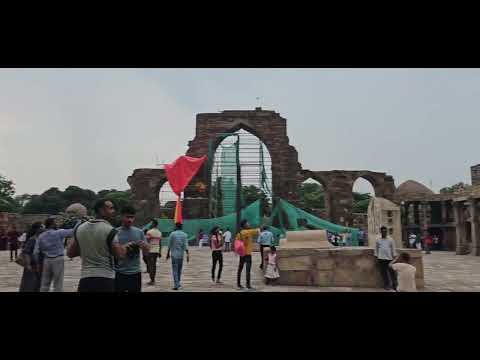 @ Qutub Minar | Shaheer @ 50 Months | Inara @ 20 Months