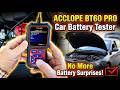 ACCLOPE BT60 PRO Car Battery Analyzer - How Healthy Is Your Battery?