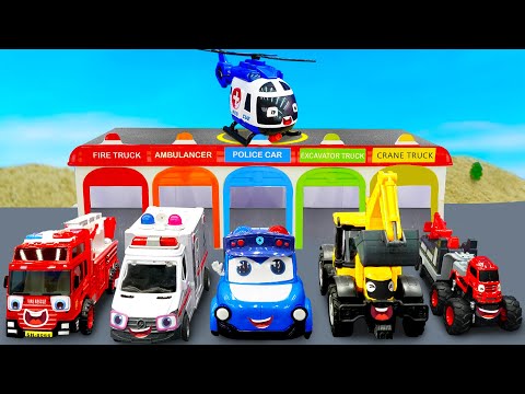 We Are the Super Rescue Team | Rescue Car Story | Dinky TV