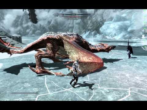 Voslaarum & Naaslaarum Legendary Difficulty & Deadly Dragons Insane Setting [Skyrim: Dawnguard]