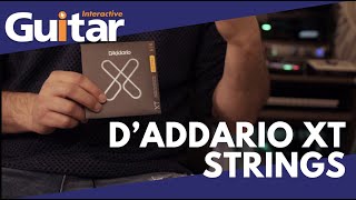 Video thumbnail for D’Addario XT Guitar Strings | Review | Tom Quayle by Guitar Interactive Magazine