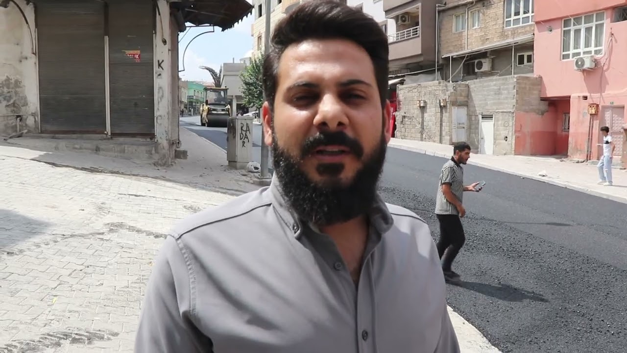 ŞEYH MAKSUT TÜRBE YOLU SICAK ASFALTLA YENİLENDİ