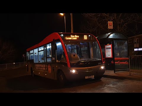 SOLO GETS THRASHED: Journey on Route 79 | YJ18DLE - Gateshead Central: Optare Solo SR M925