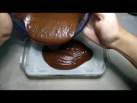 TORTA DE CHOCOLATE SIN HUEVO Y MANTEQUILLA