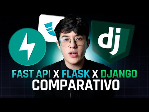 Django vs Flask vs Fast API | Qual framework você deve estudar ?