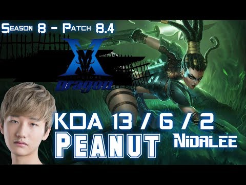 KZ Peanut NIDALEE vs SKARNER Jungle - Patch 8.4 KR Ranked