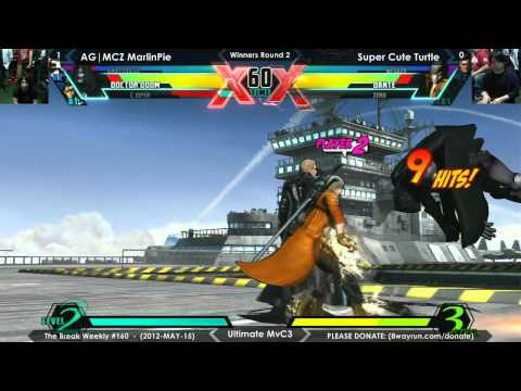 The Break #160 - UMvC3 W3 - AG MCZ MarlinPie VS Josh Wong