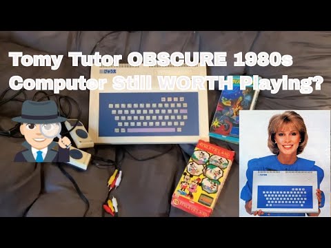 Tomy Tutor ぴゅう太 OBSCURE Console from the 1980s