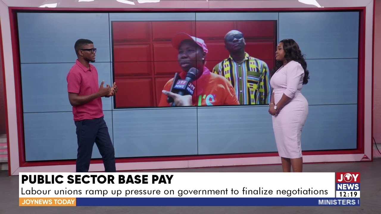 Public Sector base pay: Labour unions ramp up pressure on government to finalize negotiations.