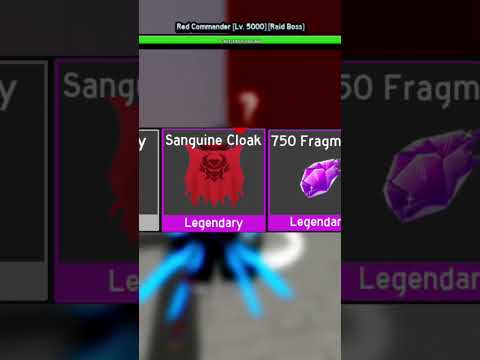 I got the new limited sanguine cloak!!! #roblox #bloxfruits #gaming #robloxedit #games