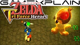 The Legend of Zelda: Tri Force Heroes - The Forest  (Direct Feed Gameplay)