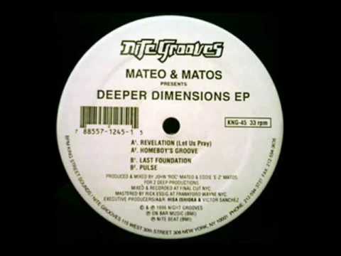 Mateo & Matos - Revelation (let us pray) Deeper Dimensions EP