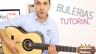 CÓMO TOCAR BULERÍAS  MUY FÁCIL EN GUITARRA FLAMENCA (Jerónimo de Carmen TUTORIAL)