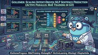 Training an NLP Engine in Go: Stability, GPU Optimization, and Overcoming "Word Salad"