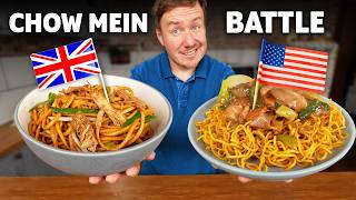 USA vs UK CHOW MEIN – Which Country Does It Better?